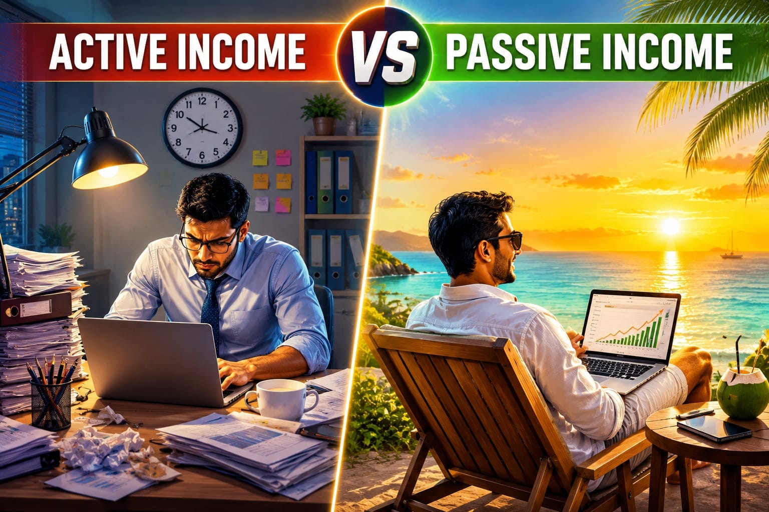 Active vs Passive Income